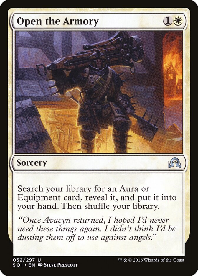 Open the Armory (32) - Shadows over Innistrad (SOI)