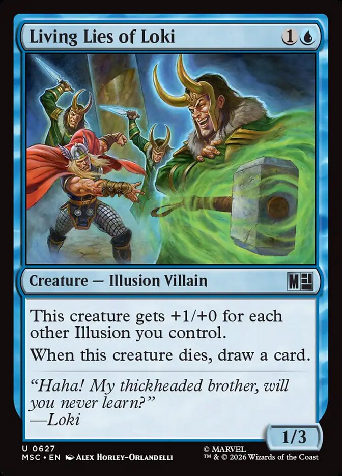 Living Lies of Loki (627) - Marvel Super Heroes Commander (MSC)