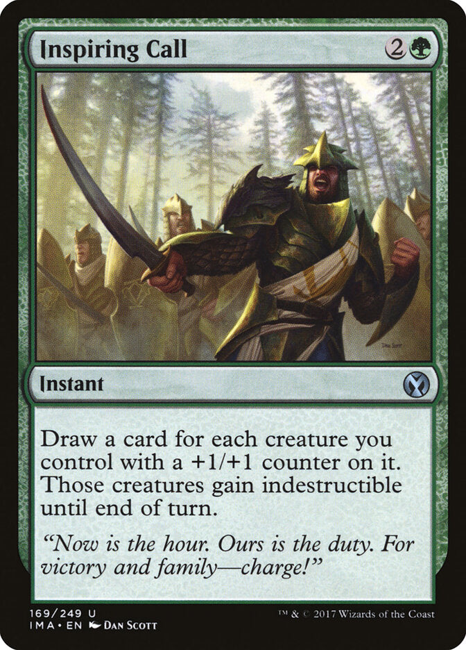 Inspiring Call (169) - Iconic Masters (IMA)
