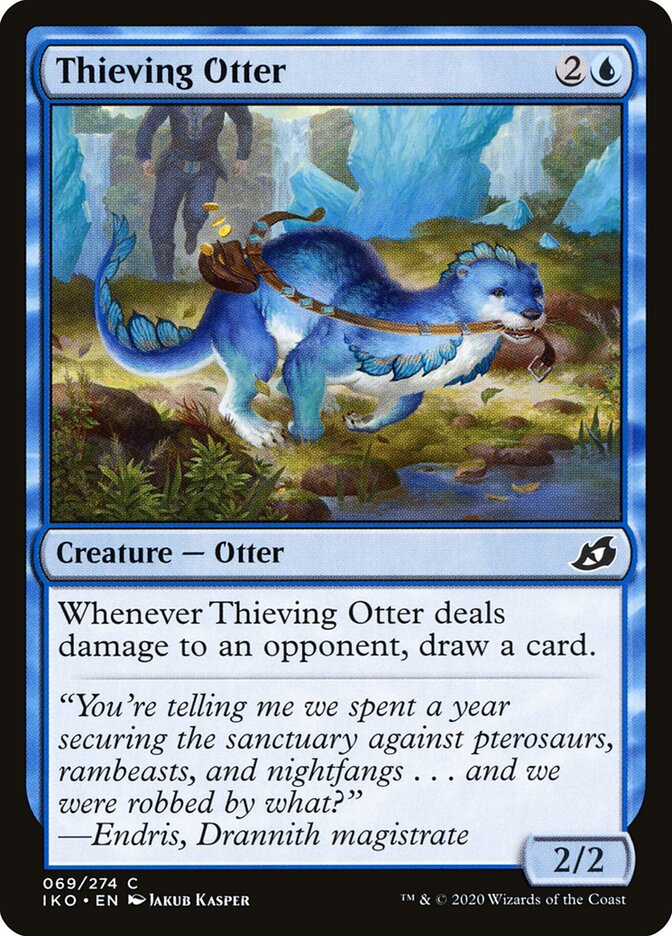 Thieving Otter (69) - Ikoria: Lair of Behemoths (IKO)