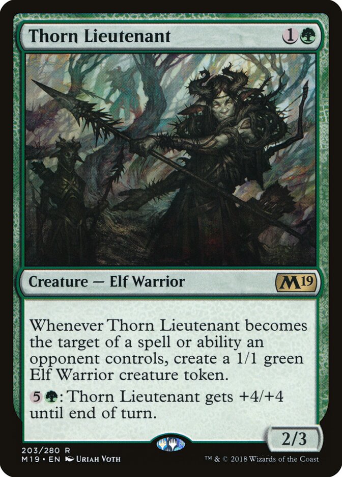 Thorn Lieutenant (203) - Core Set 2019 (M19)