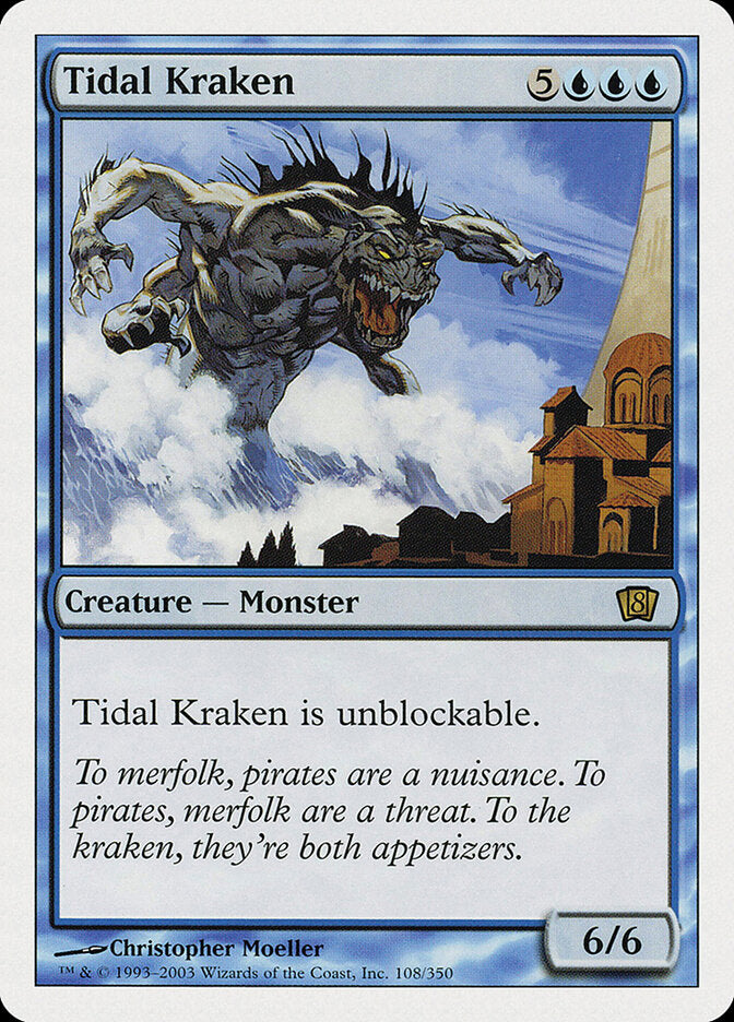 Tidal Kraken (108) - Eighth Edition (8ED)