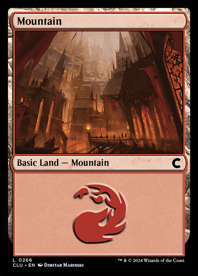 Mountain (266) - Ravnica: Clue Edition (CLU)