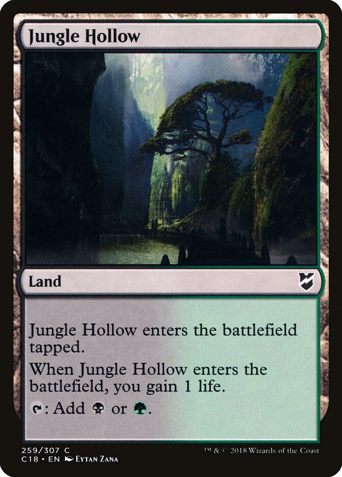 Jungle Hollow (259) - Commander 2018 (C18)