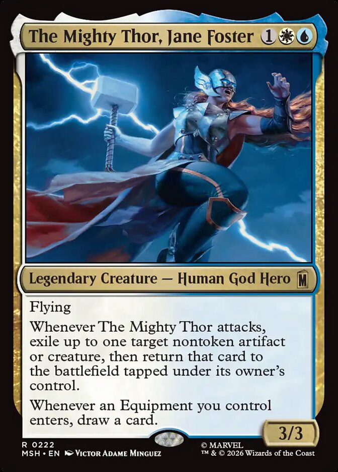 The Mighty Thor, Jane Foster (222) - Marvel Super Heroes (MSH)