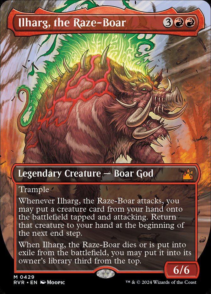 Ilharg, the Raze-Boar (429) - Ravnica Remastered (RVR)
