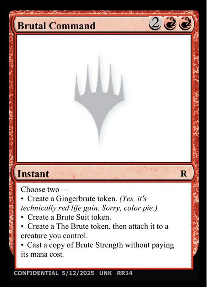 Brutal Command (RR14) - Unknown Event (UNK)
