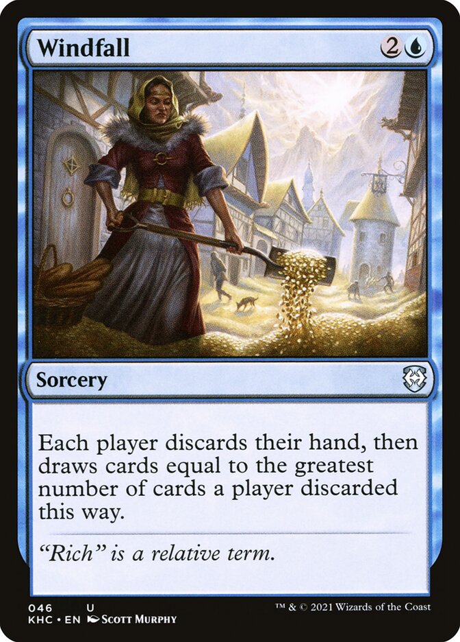 Windfall (46) - Kaldheim Commander (KHC)