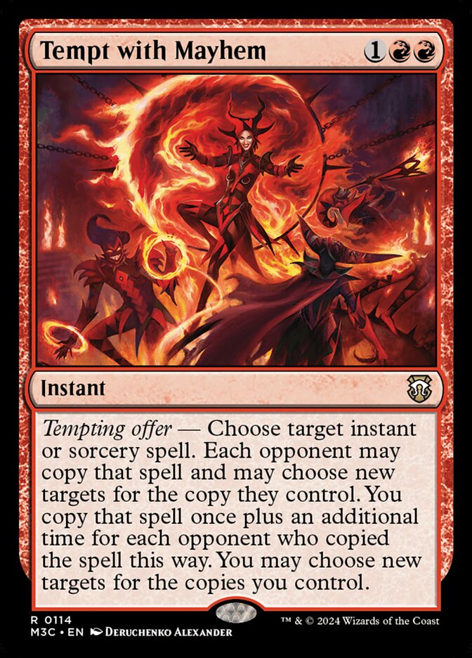 Tempt with Mayhem (114) - Modern Horizons 3 Commander (M3C)