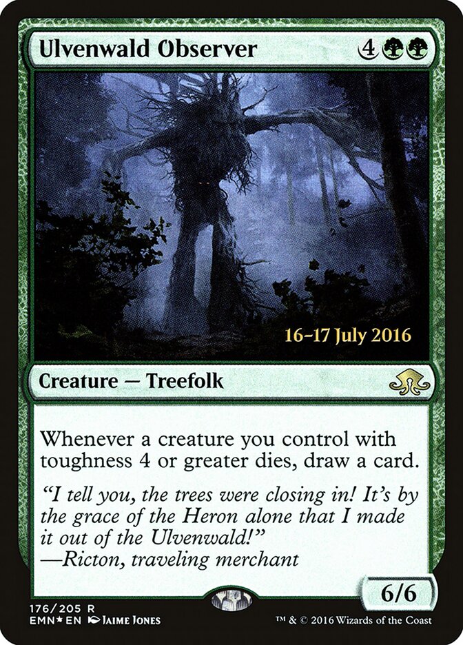 Ulvenwald Observer (176s) - Eldritch Moon Promos (PEMN)