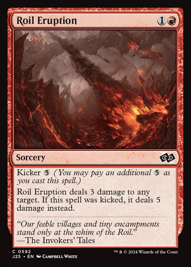 Roil Eruption (592) - Foundations Jumpstart (J25)