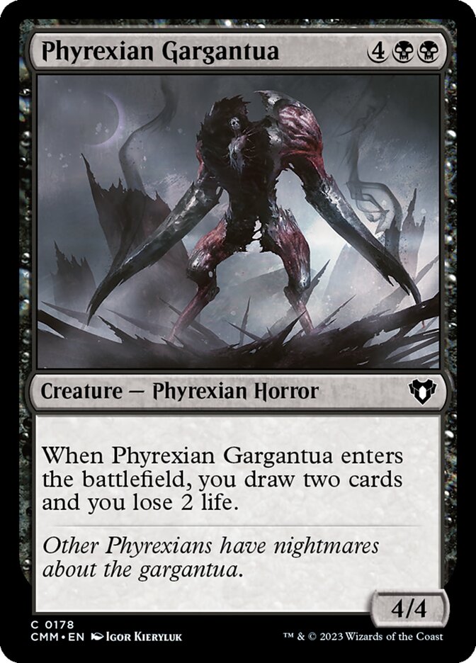 Phyrexian Gargantua (178) - Commander Masters (CMM)