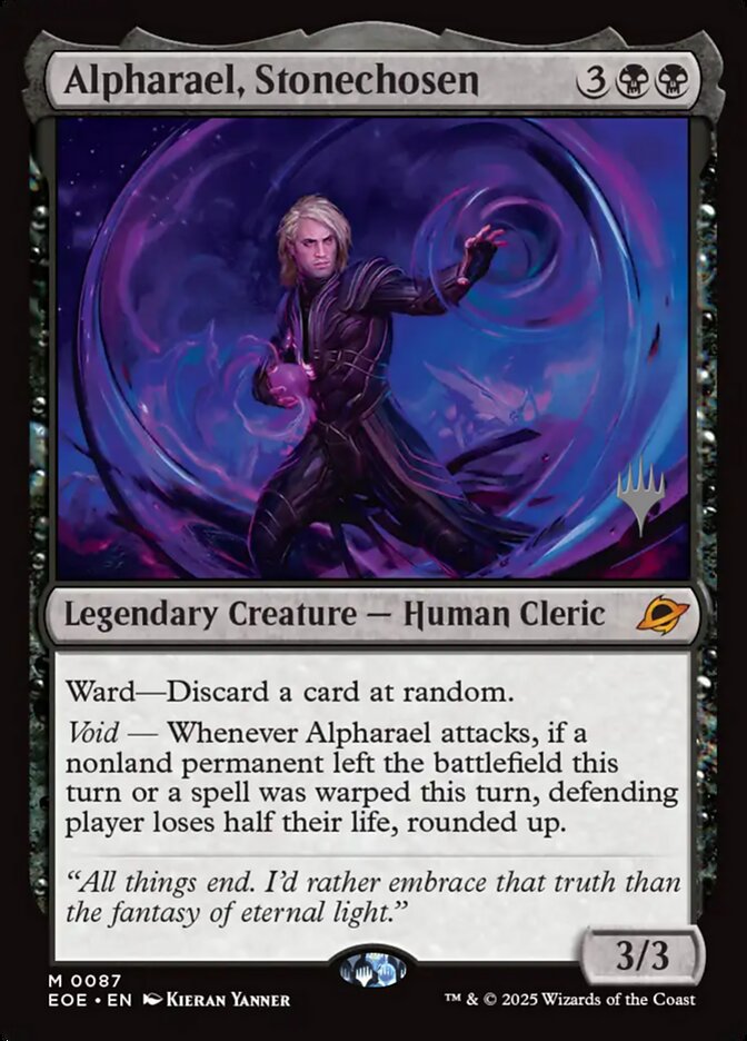 Alpharael, Stonechosen (87p) - Edge of Eternities Promos (PEOE)