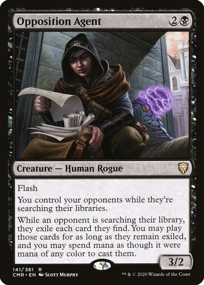 Opposition Agent (141) - Commander Legends (CMR)