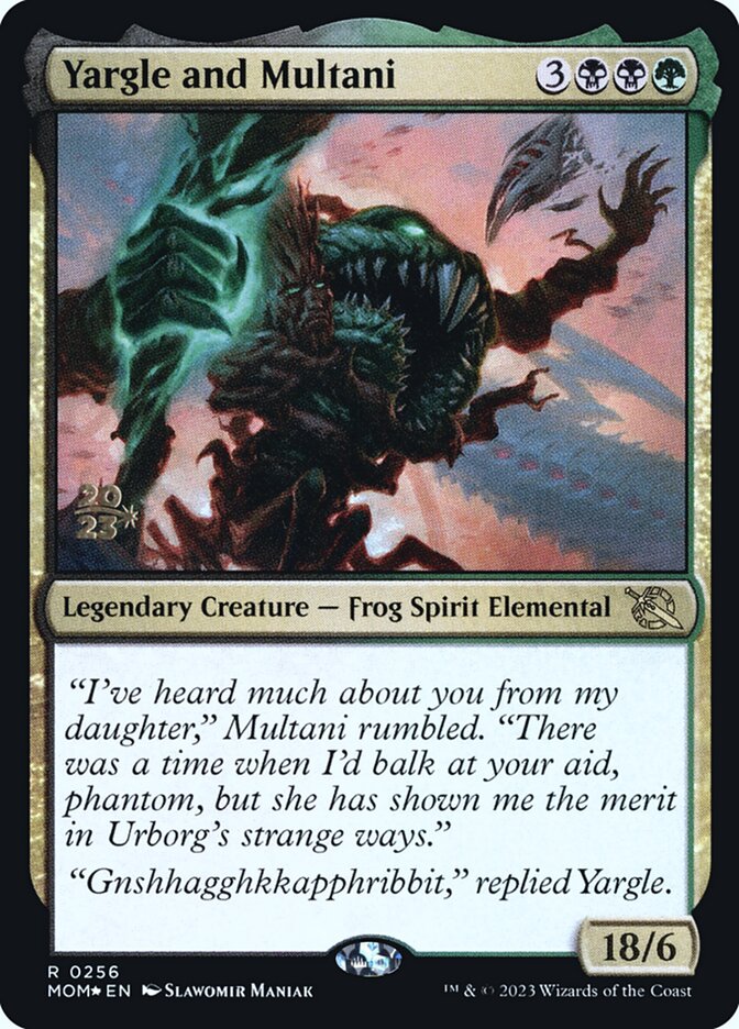 Yargle and Multani (256s) - March of the Machine Promos (PMOM)