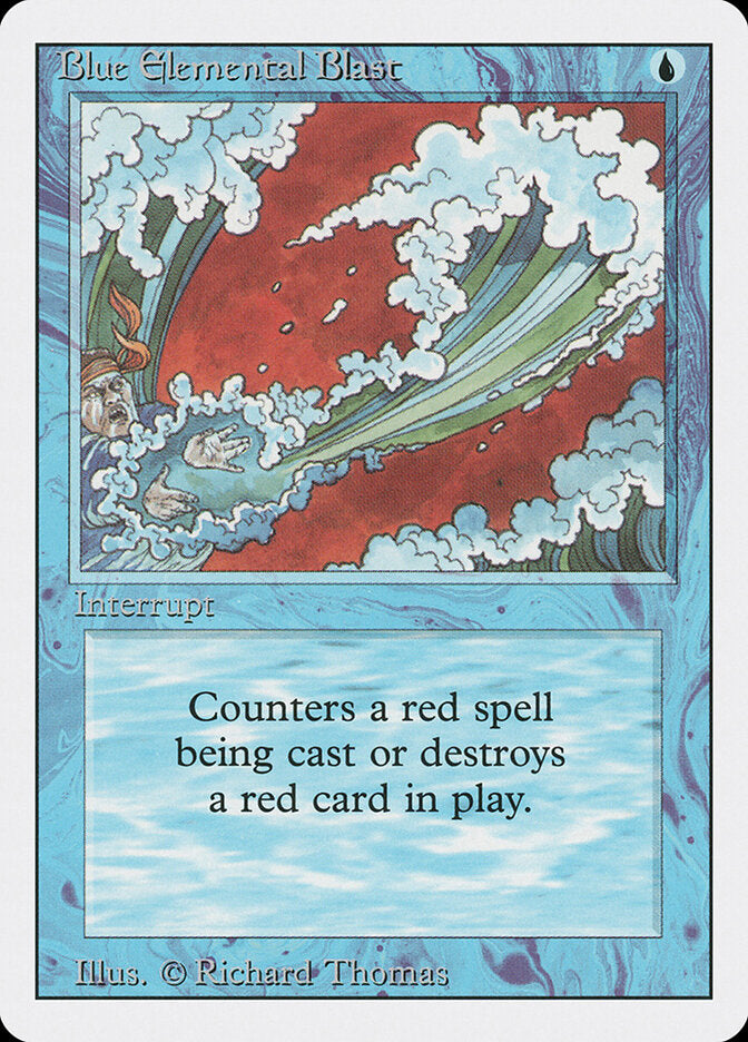 Blue Elemental Blast (49) - Revised Edition (3ED)