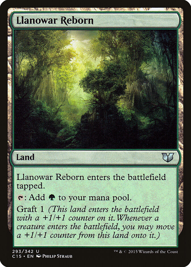 Llanowar Reborn (293) - Commander 2015 (C15)