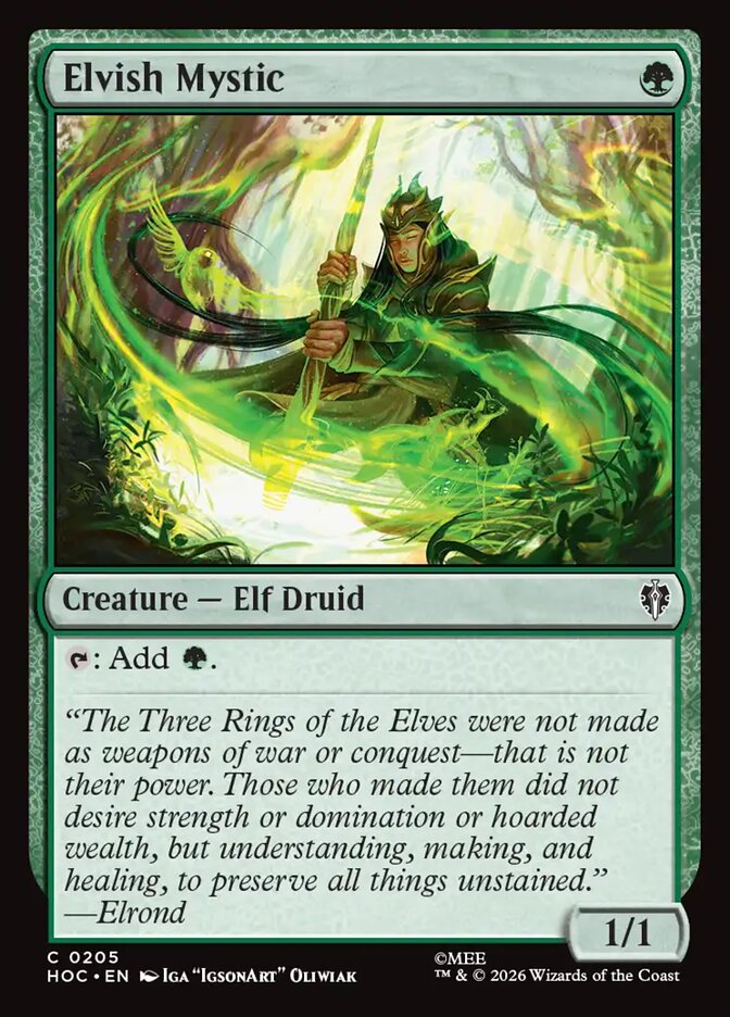 Elvish Mystic (205) - The Hobbit Eternal (HOC)