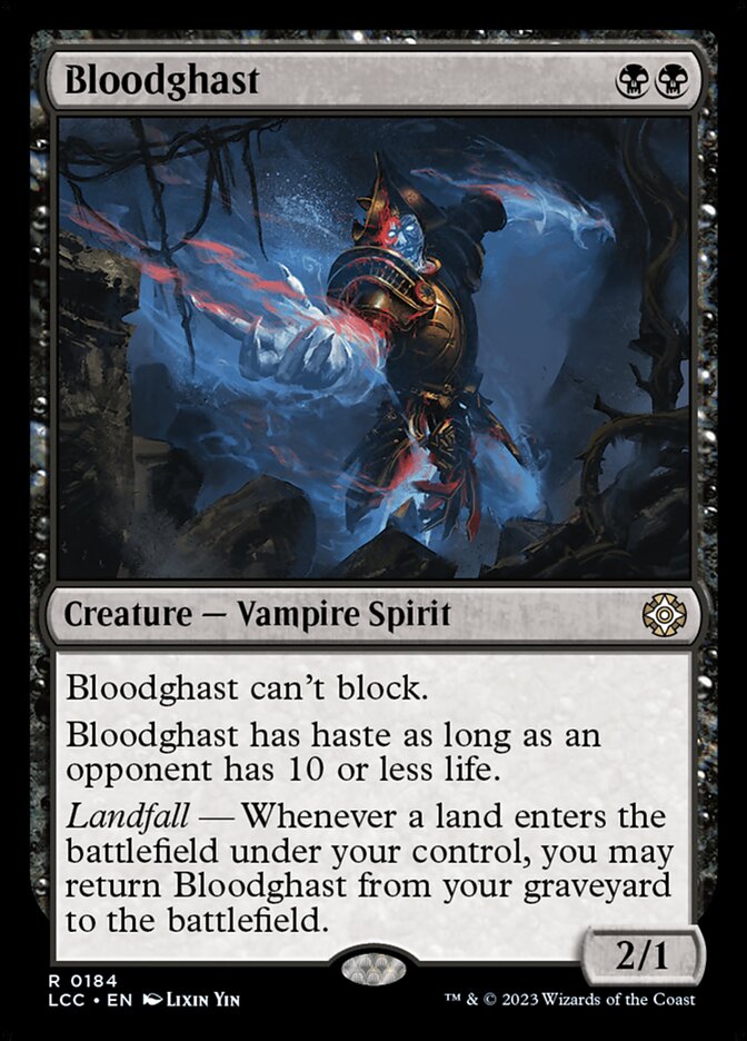 Bloodghast (184) - The Lost Caverns of Ixalan Commander (LCC)