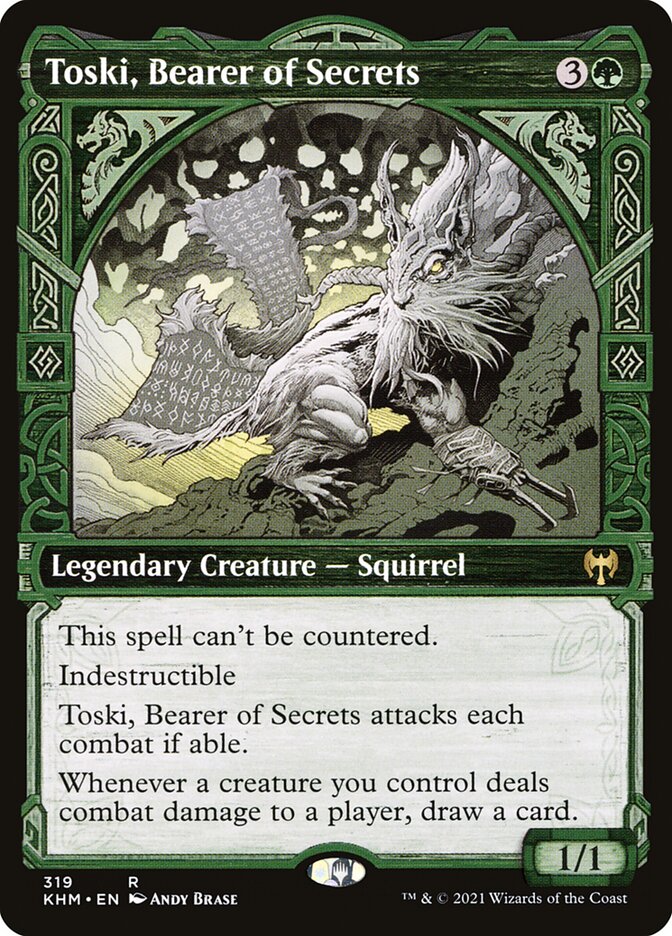 Toski, Bearer of Secrets (319) - Kaldheim (KHM)