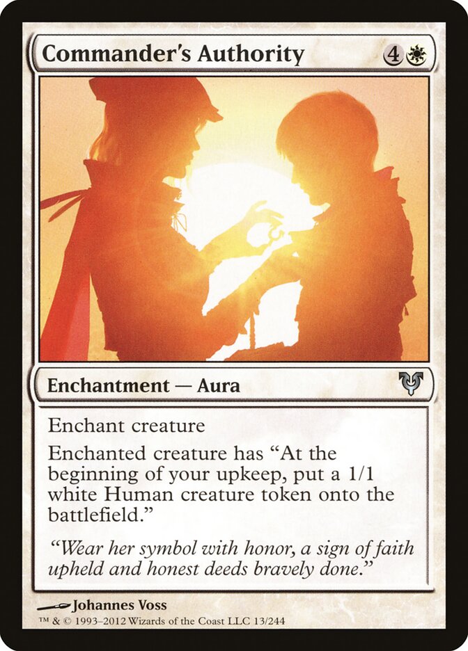 Commander's Authority (13) - Avacyn Restored (AVR)