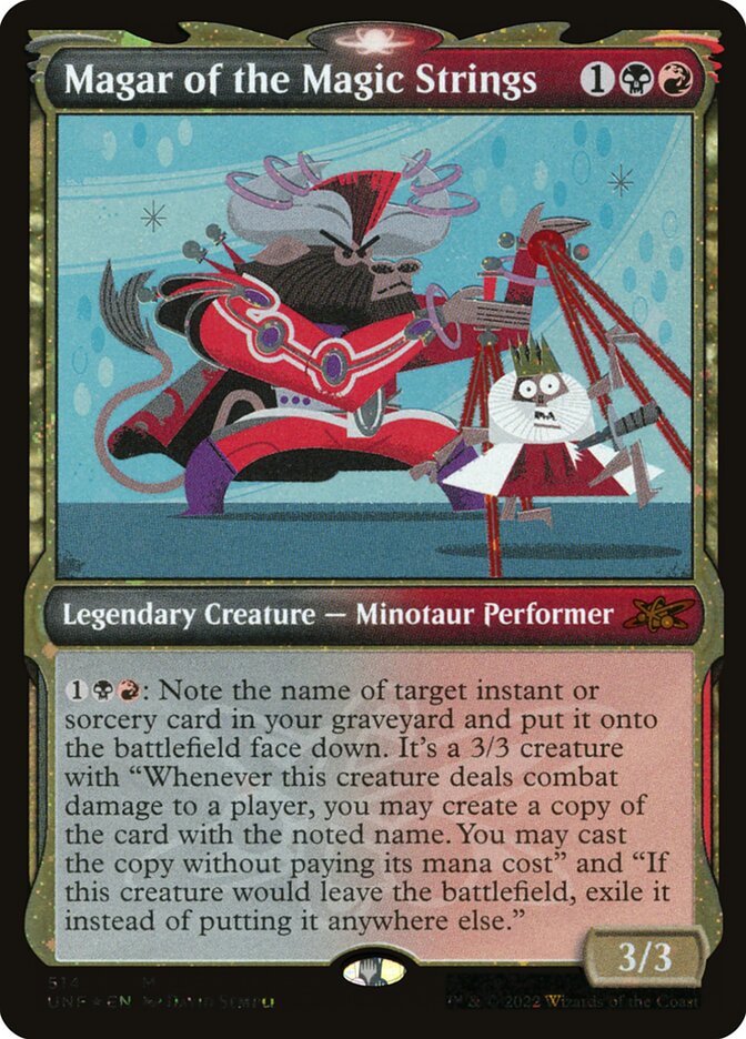 Magar of the Magic Strings (514) - Unfinity (UNF)