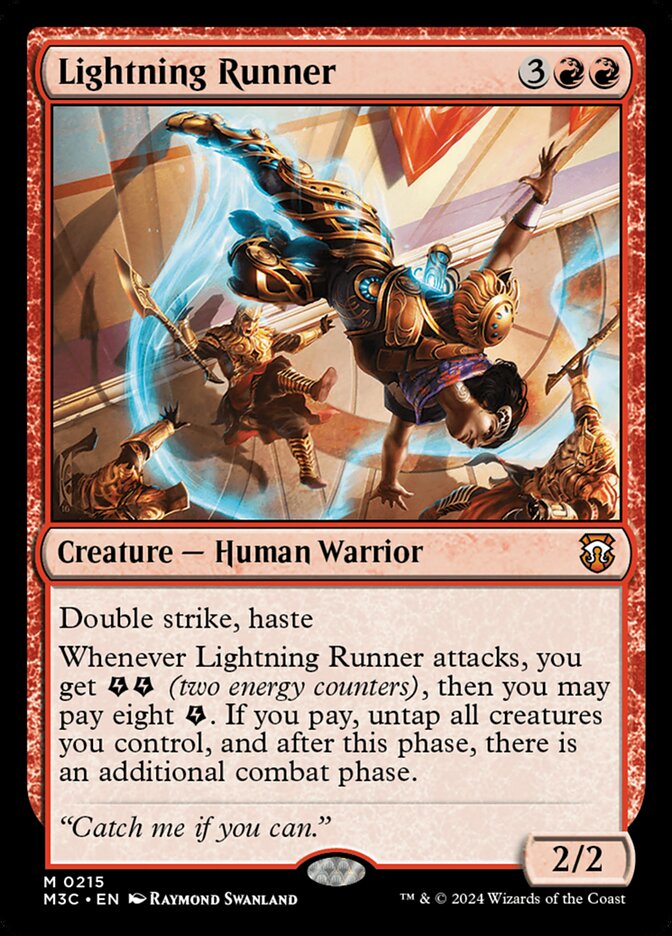 Lightning Runner (215) - Modern Horizons 3 Commander (M3C)