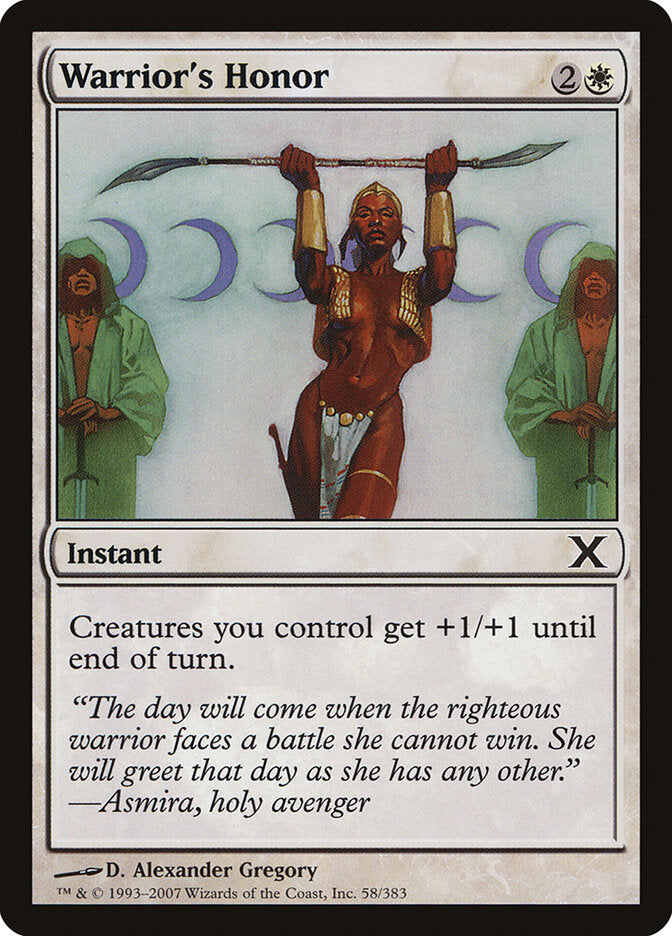 Warrior's Honor (58) - Tenth Edition (10E)