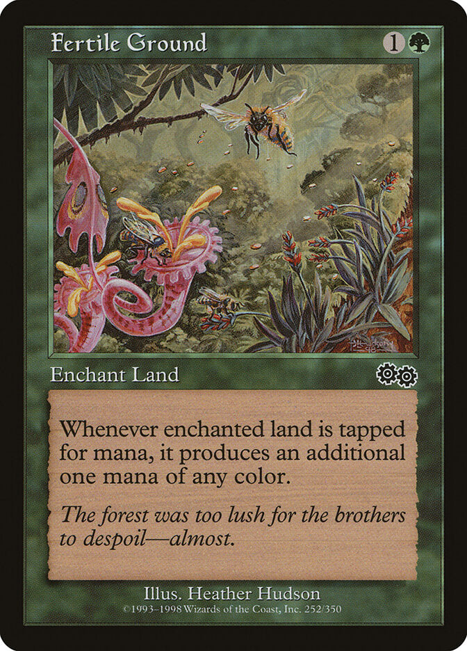 Fertile Ground (252) - Urza's Saga (USG)