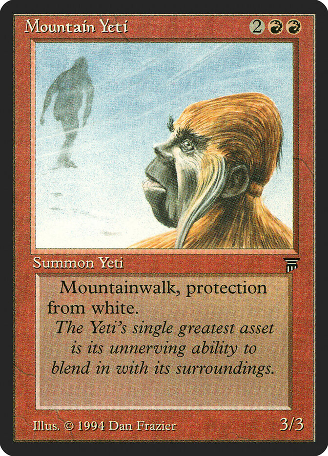 Mountain Yeti (159) - Legends (LEG)