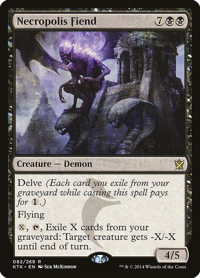 Necropolis Fiend (82) - Khans of Tarkir (KTK)