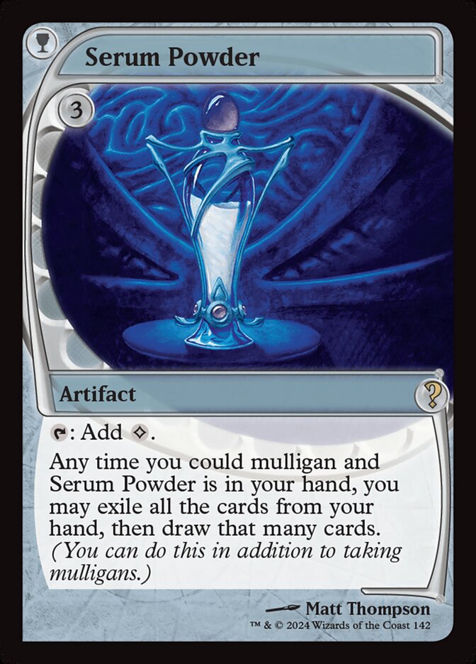 Serum Powder (142) - Mystery Booster 2 (MB2)