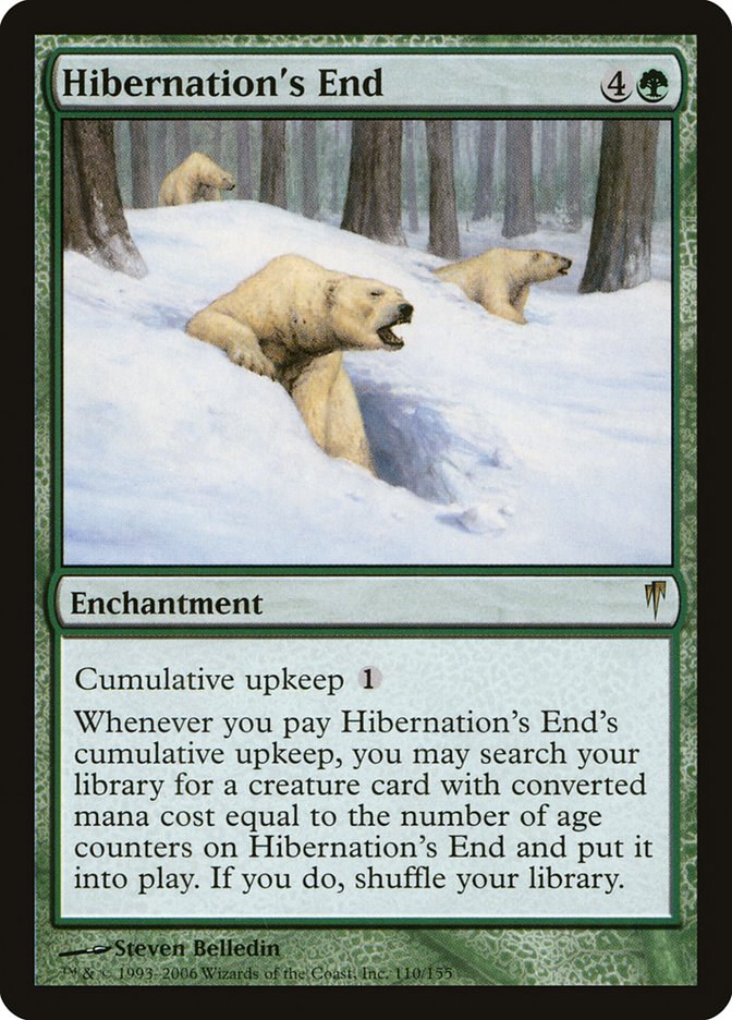 Hibernation's End (110) - Coldsnap (CSP)