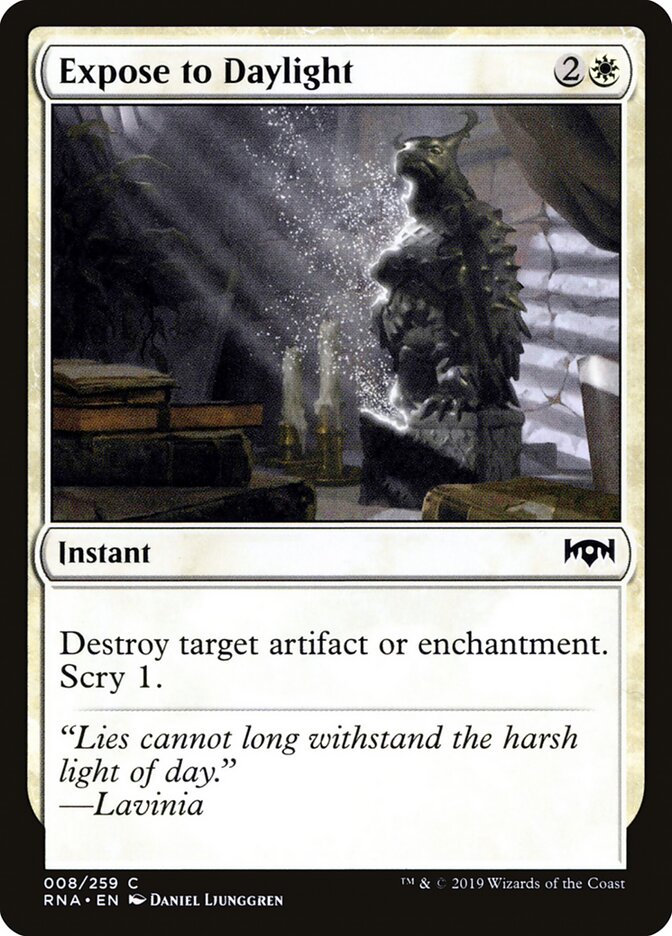 Expose to Daylight (8) - Ravnica Allegiance (RNA)