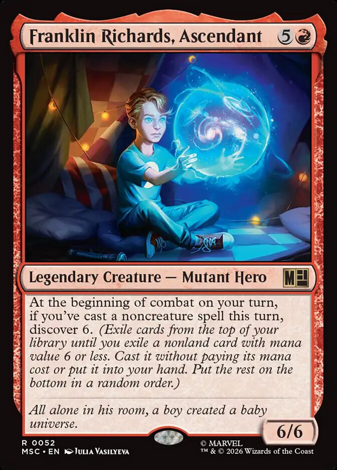 Franklin Richards, Ascendant (52) - Marvel Super Heroes Commander (MSC)