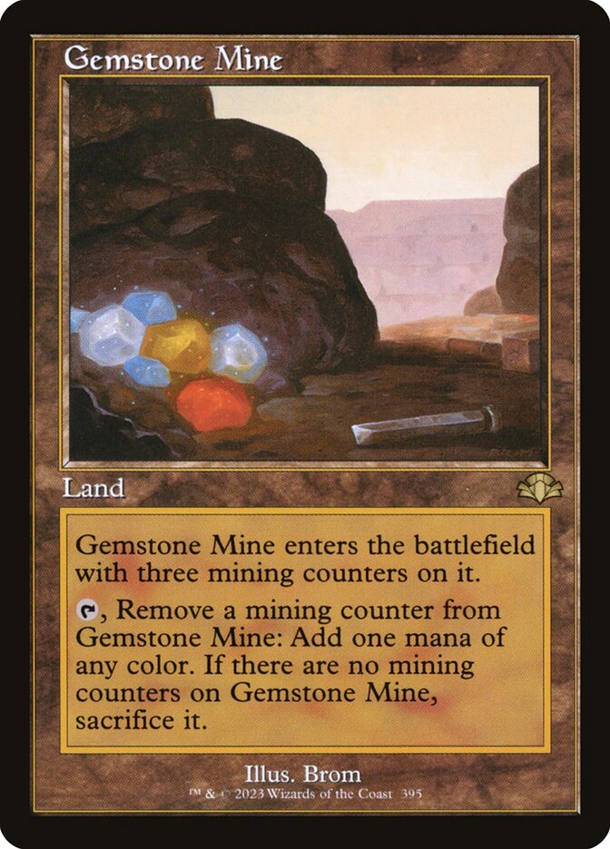Gemstone Mine (395) - Dominaria Remastered (DMR)
