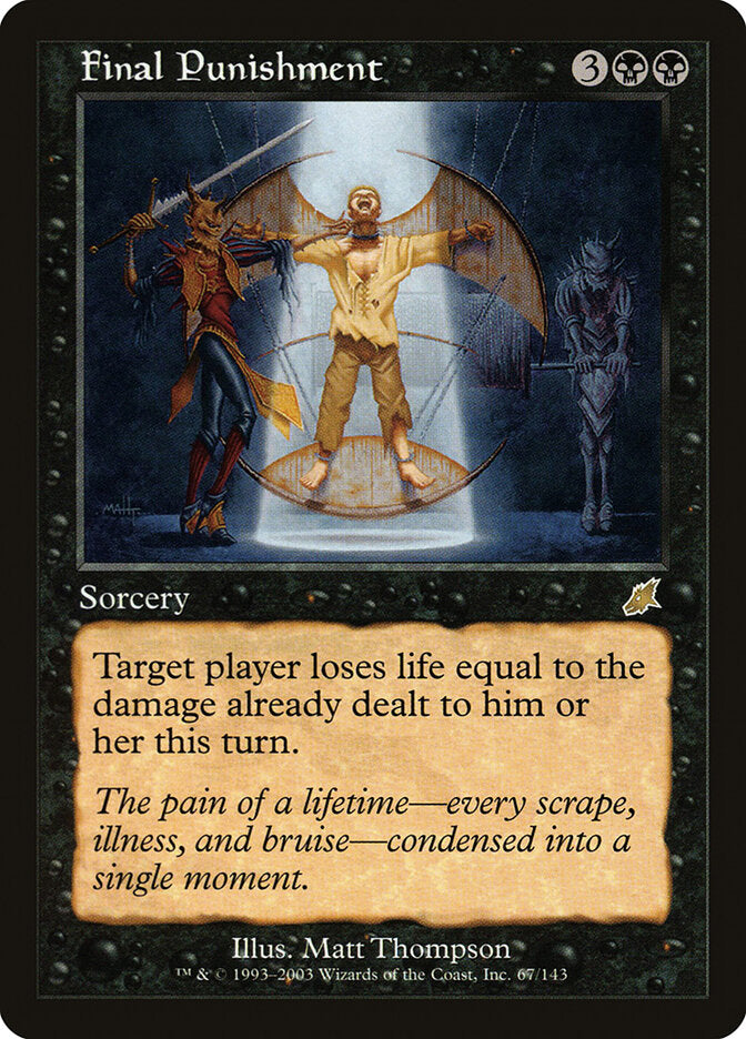 Final Punishment (67) - Scourge (SCG)
