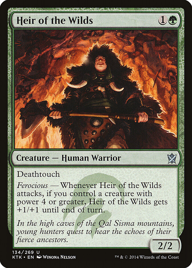 Heir of the Wilds (134) - Khans of Tarkir (KTK)