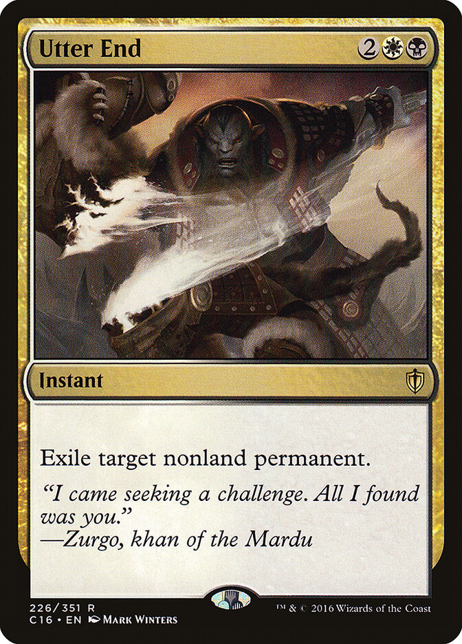 Utter End (226) - Commander 2016 (C16)