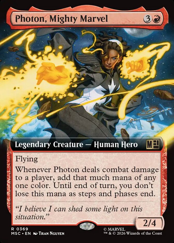 Photon, Mighty Marvel (369) - Marvel Super Heroes Commander (MSC)