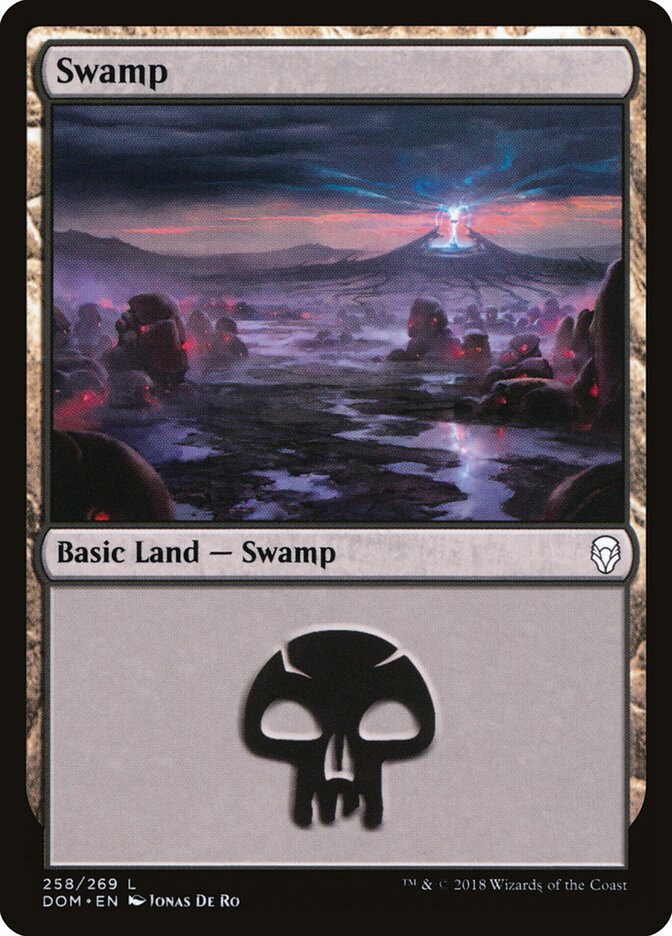 Swamp (258) - Dominaria (DOM)