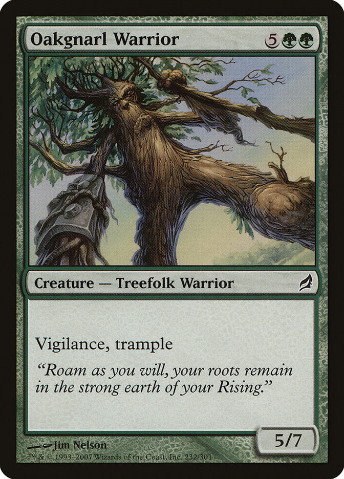 Oakgnarl Warrior (232) - Lorwyn (LRW)