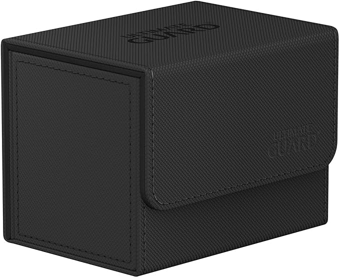 80+ Sidewinder Deck Box by Ultimate Guard - Black