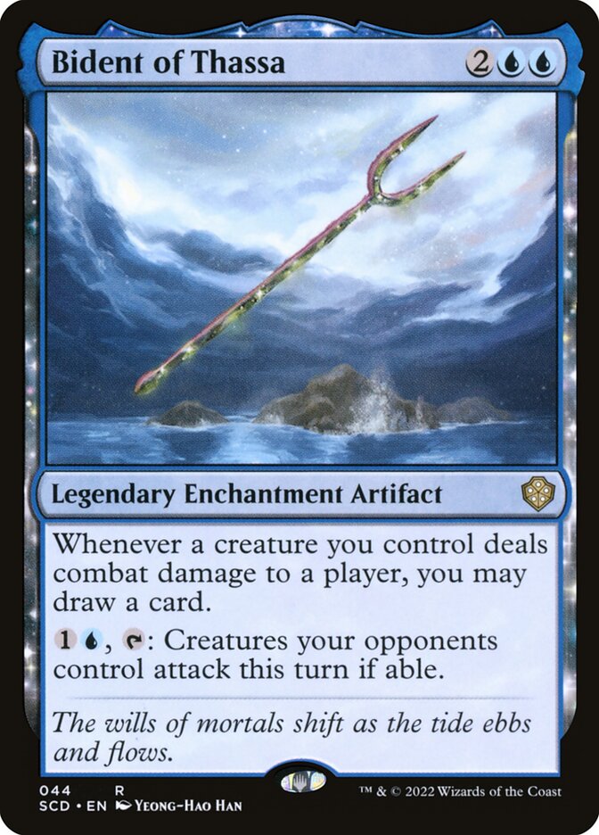Bident of Thassa (44) - Starter Commander Decks (SCD)