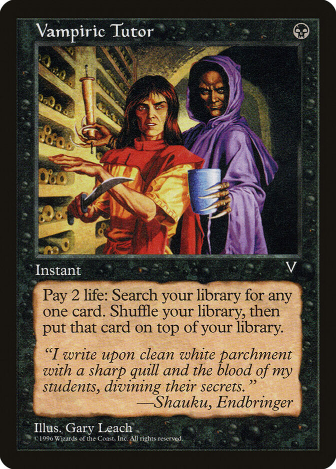 Vampiric Tutor (72) - Visions (VIS)