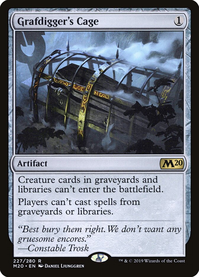 Grafdigger's Cage (227) - Core Set 2020 (M20)