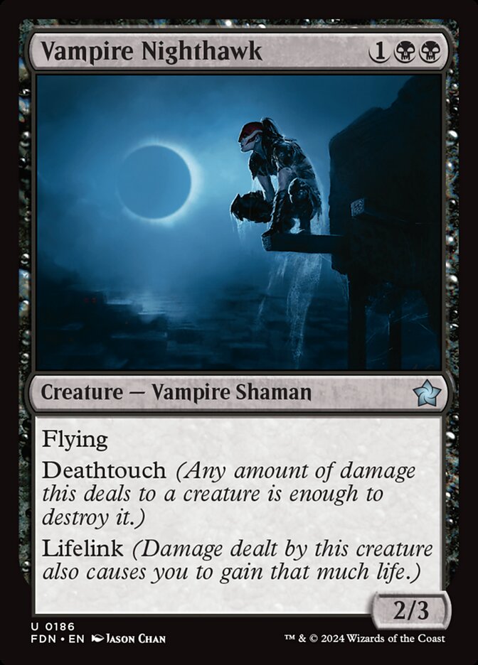 Vampire Nighthawk (186) - Foundations (FDN)