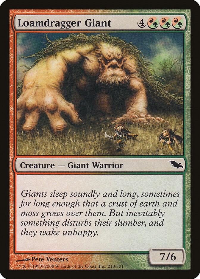 Loamdragger Giant (210) - Shadowmoor (SHM)