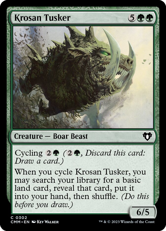 Krosan Tusker (302) - Commander Masters (CMM)
