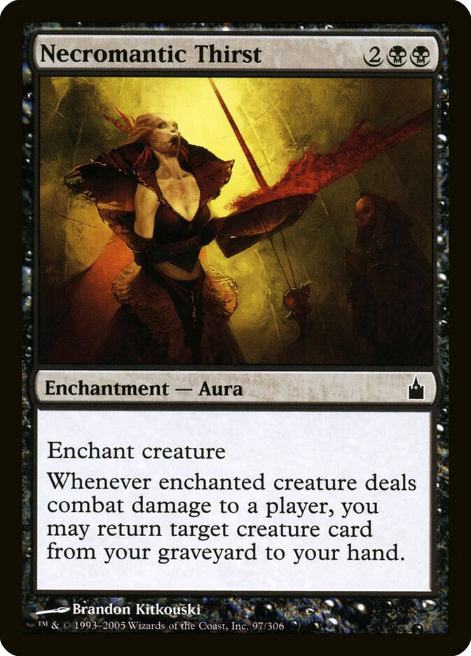 Necromantic Thirst (97) - Ravnica: City of Guilds (RAV)